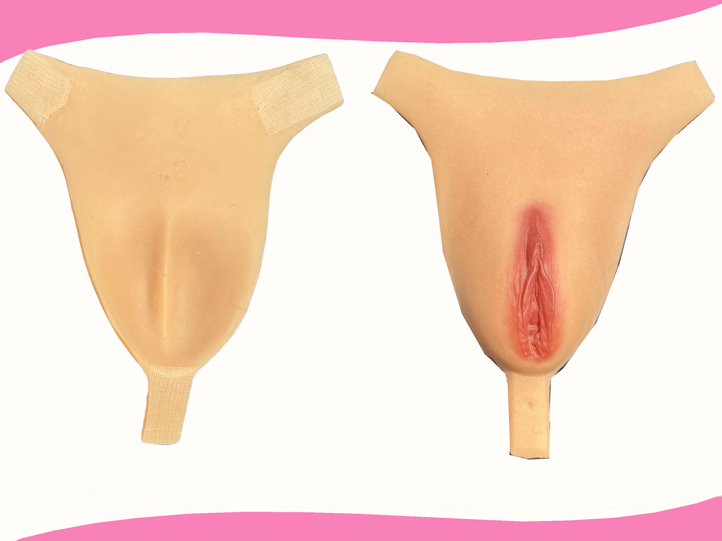 LINRA Self-Adhesive Fake Vagina Silicone Pads